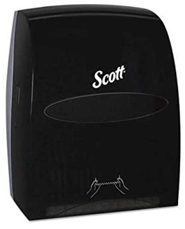 Scott® Essential Manual Hard Roll Towel Dispenser. 12.63 X 16.13 X 10.2 in. Black.