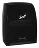 A Picture of product KIP-46253 Scott® Essential Manual Hard Roll Towel Dispenser. 12.63 X 16.13 X 10.2 in. Black.