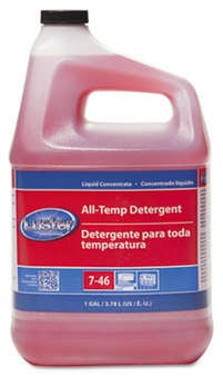 Luster™ Professional All-Temp Detergent, Liquid, 1 gal, 4/Carton