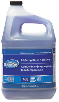 Luster™ Professional All-Temp Rinse Additive, Liquid, 1 gal, 4/Carton