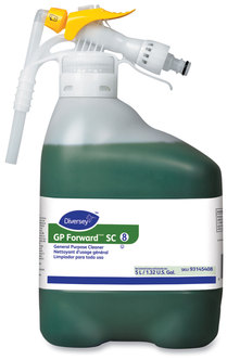 Diversey™ GP ForwardTM/MC SC General Purpose Cleaner. 1.32 gal./5 L. Green. Citrus scent.