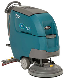 Tennant T300e Walk-Behind Floor Scrubber, 500 mm/20 in Disk, Insta-Click Cleaning Tool Attachment.
